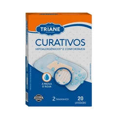 Curativos Triane À Prova D'água Tamanho 2 - 20 Unidades