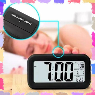 Relogio Digital de Mesa Moderno Despertador com Led