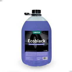 Finalizador Ecoblack 5L: realça caixas de roda com brilho e proteção, 5 litros para múltiplos usos, fácil e sustentável!