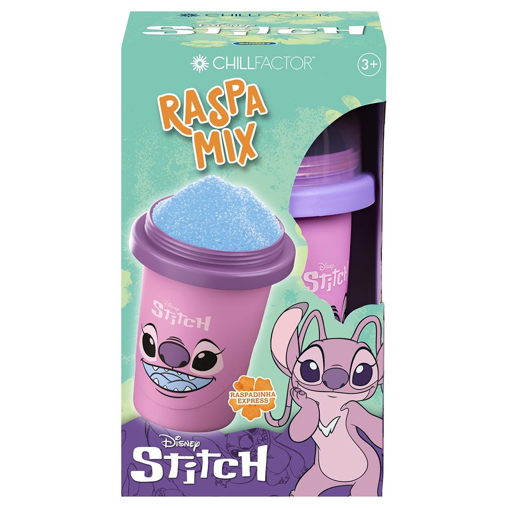 Copo Raspadinha Smoothie Mix Stitch Disney da Angel - Sunny - Home & Living