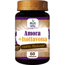 AMORAMIURA COM ISOFLAVONA 60 CAPS MULTIVITTA