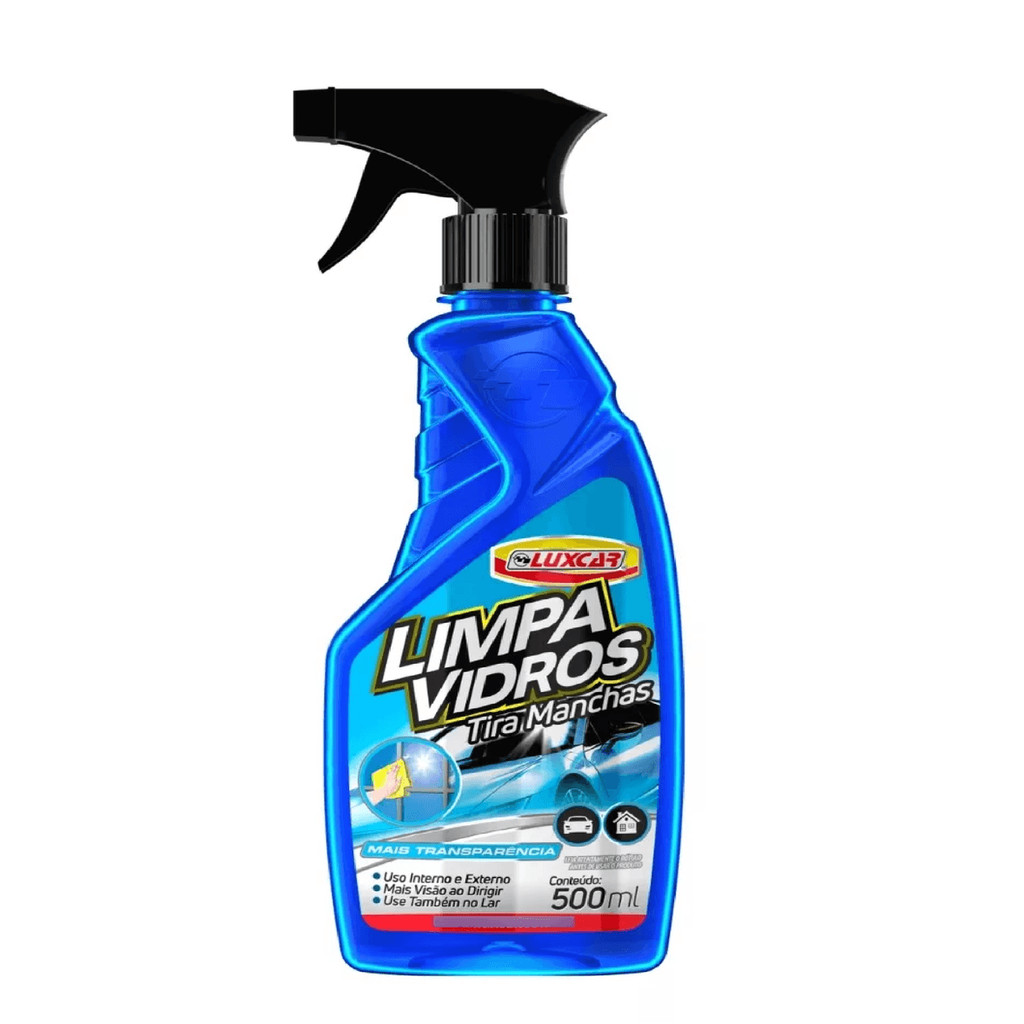 Limpa Vidros Tira Manchas Antiembacante Luxcar 500 Ml em Oferta na Shopee