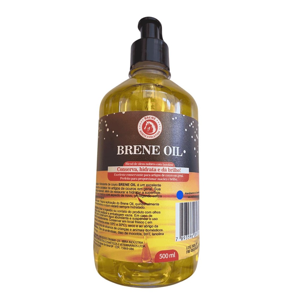 Brene Oil - Óleo para hidratação e conservação de couro - 500ml
