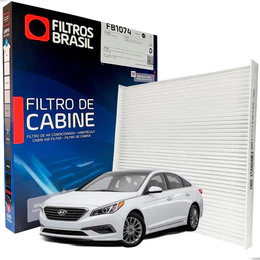 Filtro FB1074: saúde e eficiência no ar-condicionado automotivo, compatível com Peugeot e Citroën.