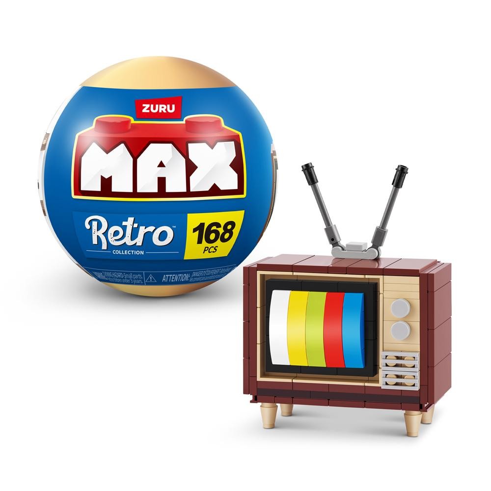 Blocos de Montar Max Premium Retrô - Televisão 168 pçs em Oferta na Shopee