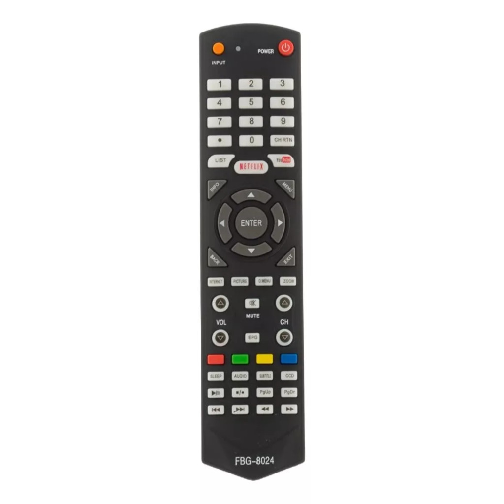 Controle Remoto Para Tv Toshiba FBG 8024 SKY 8024 LE 7093 LE3256W LE4056F LC3251FDA LC4051FDA