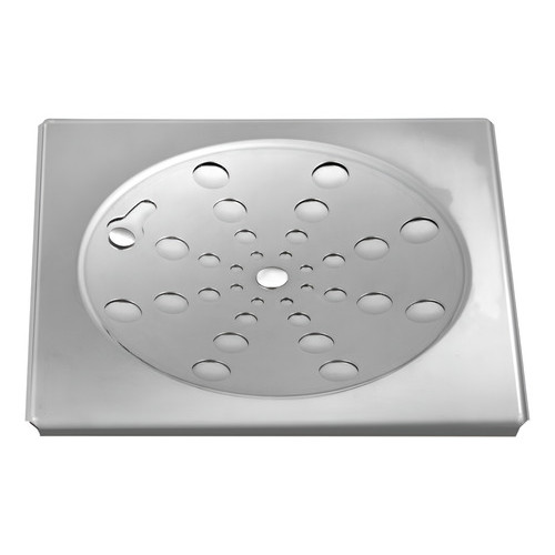 Grelha/ralo Quadrado Inox Sem Caixilho Premium 15cm