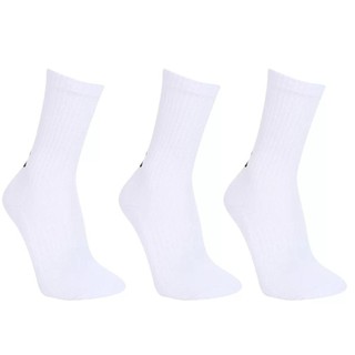 Kit Meia Under Armour Cano Longo Core Cotton Crew 3 Pares - Gelo em Oferta na Shopee