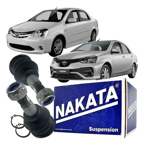 Par Pivô Suspensão Toyota Etios Yaris em Oferta na Shopee