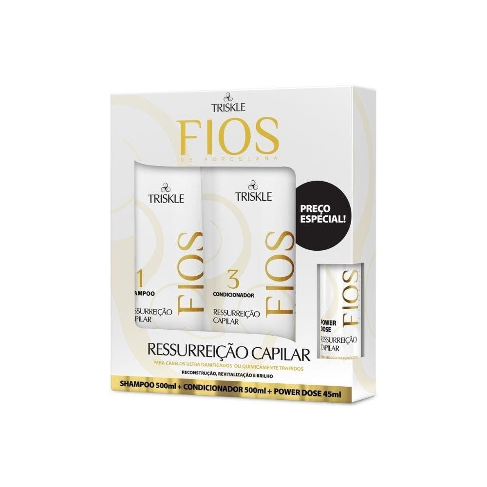 Kit Triskle Ressurreição Capilar 500ml