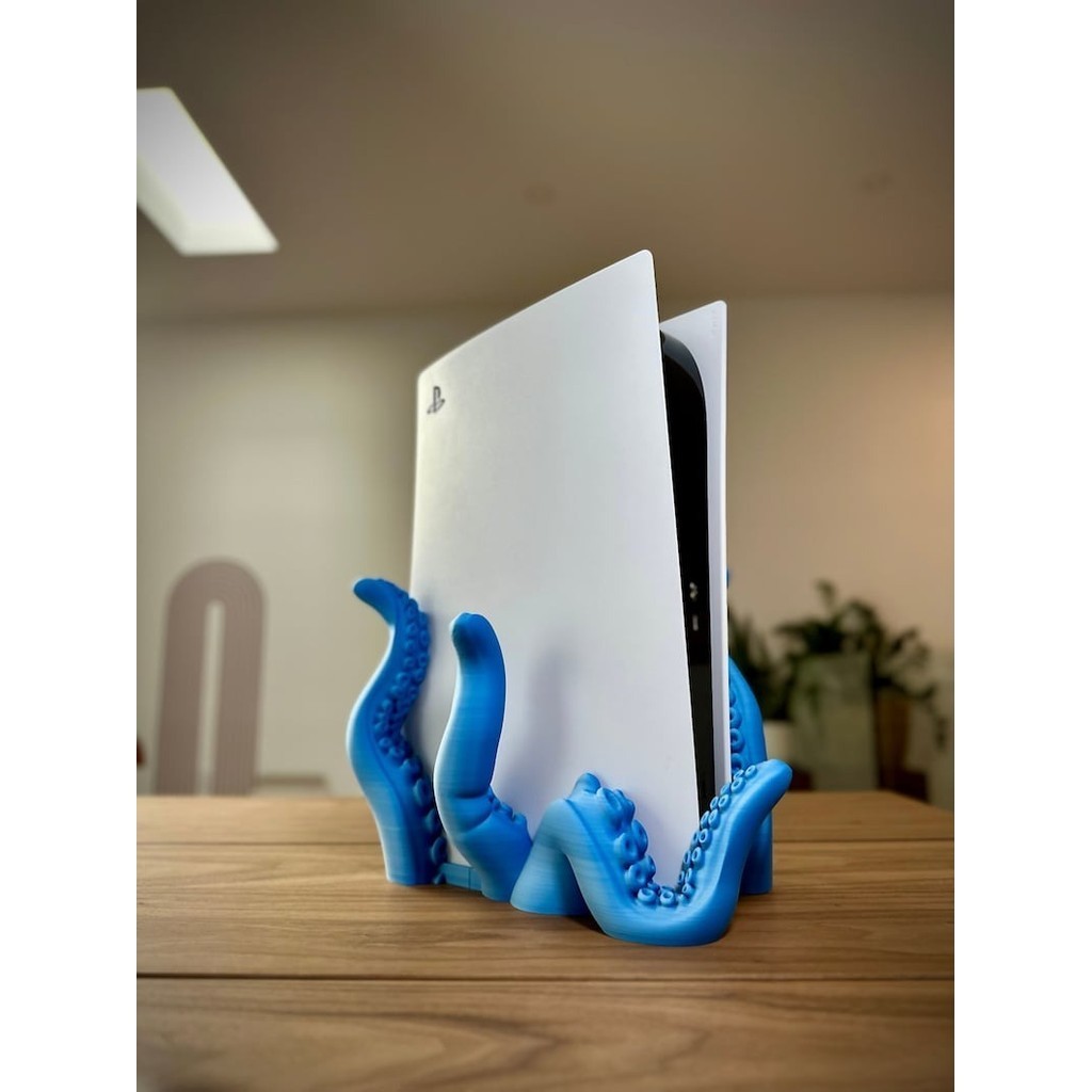 Suporte Tentáculo Playstation 5 Edição de Disco, Suporte de mesa, Acessórios de mesa impressos em 3D