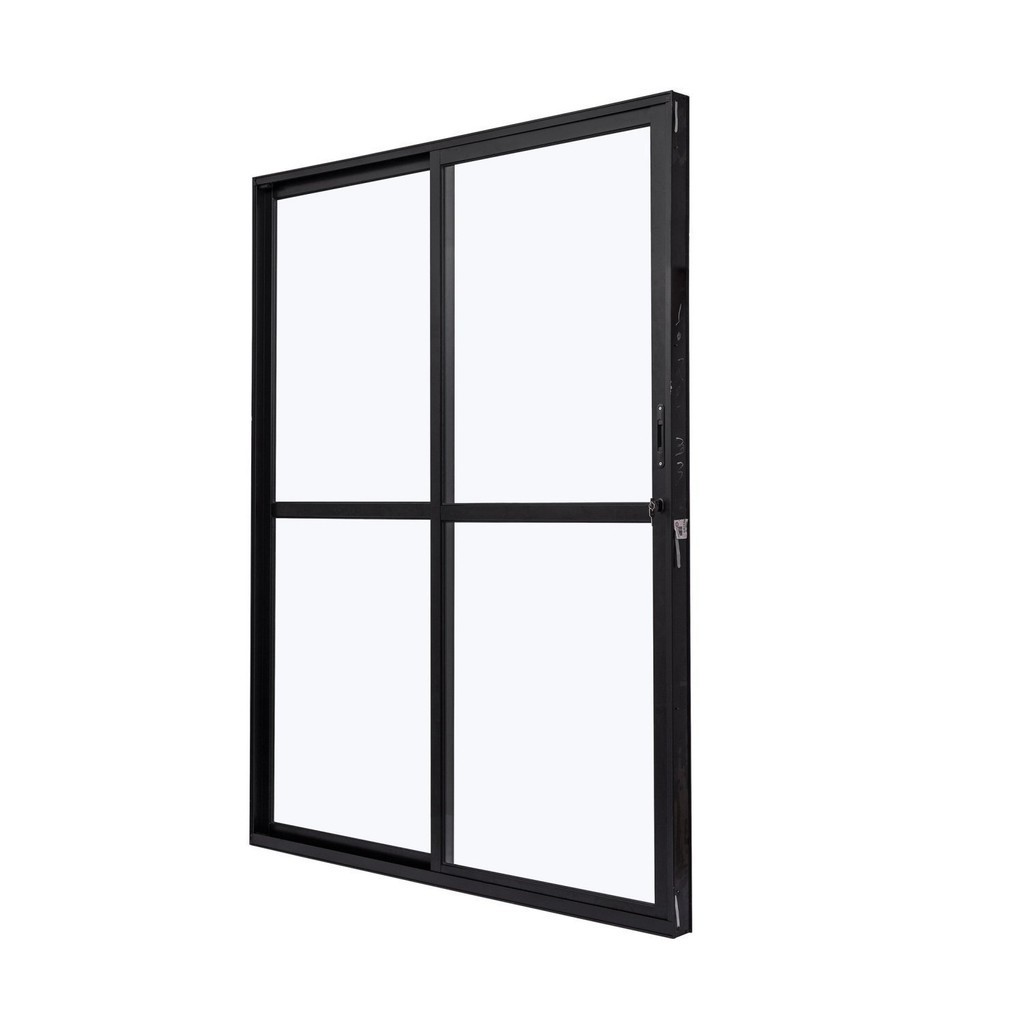 Porta de Aluminio Balcão 210x160cm 2 Folhas com Vidro Liso e Batente 7,9cm Cristal Ultra Ramassol em Oferta na Shopee