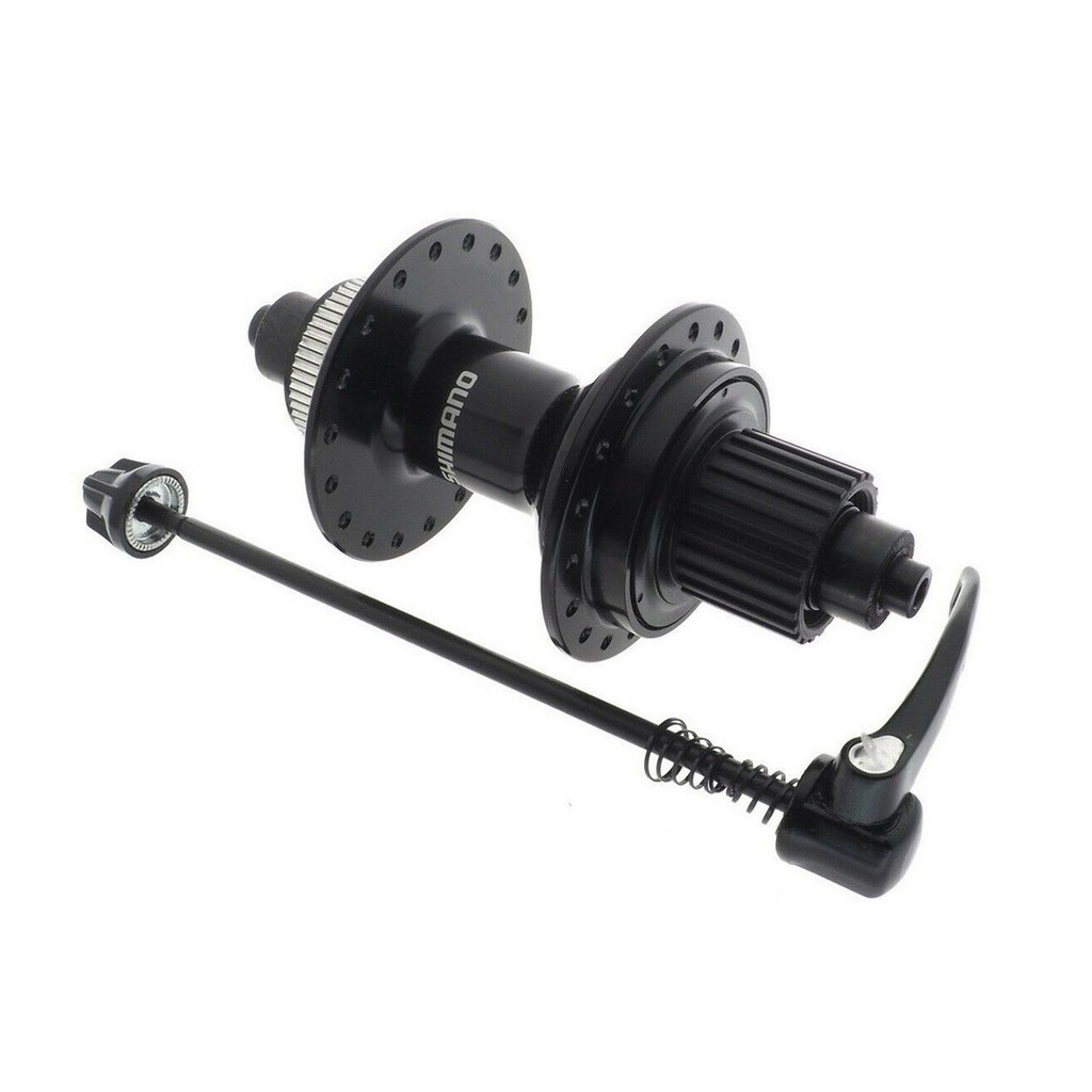 CUBO TRASEIRO SHIMANO FH-MT401 32 FUROS P/ CENTER LOCK / MICRO SPLINE 10X135MM – 12V ROLAMENTO