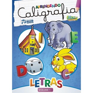 Aprendendo Caligrafia - Letras em Oferta na Shopee