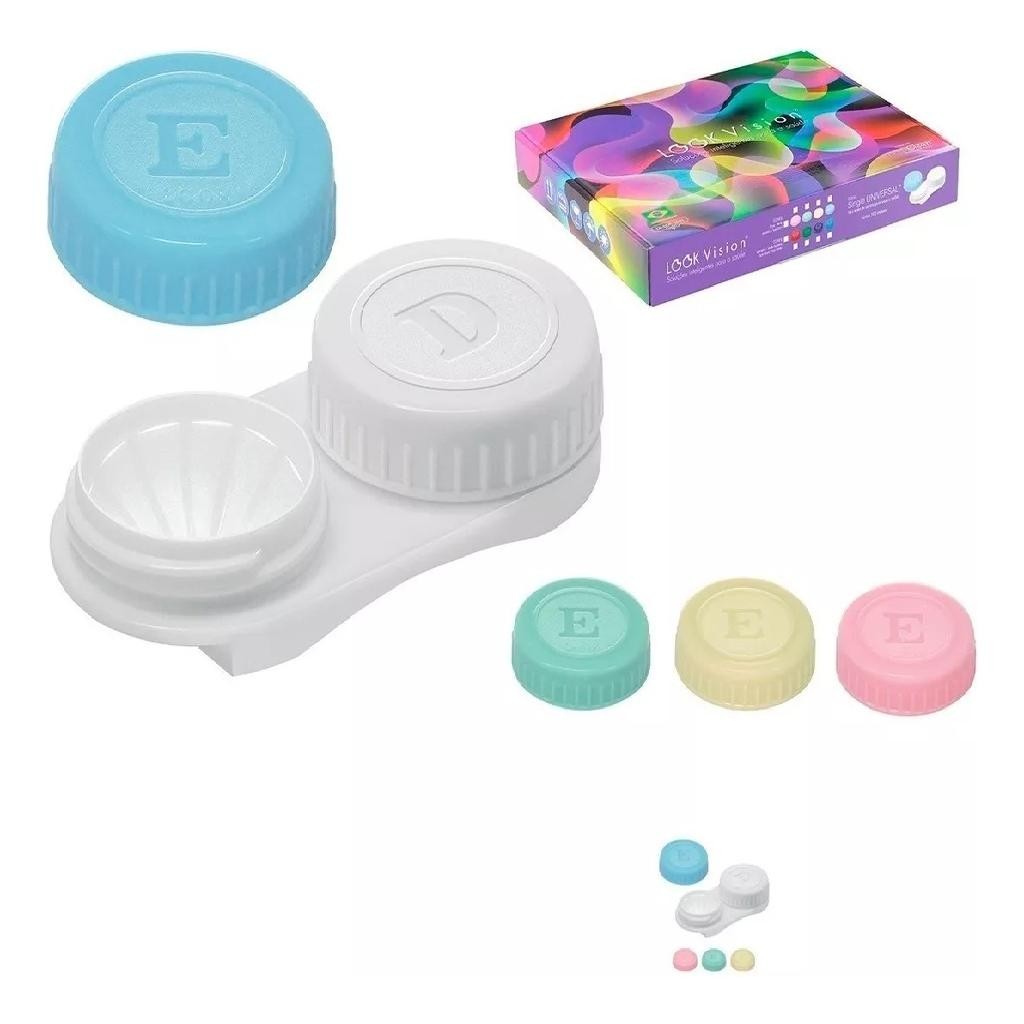 Estojo Case Porta Lentes De Contato - 100 Unidades em Oferta na Shopee