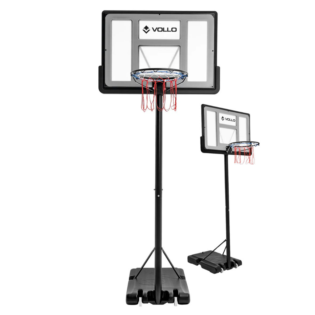 Tabela de Basquete Vollo Policarbonato Altura Ajustável