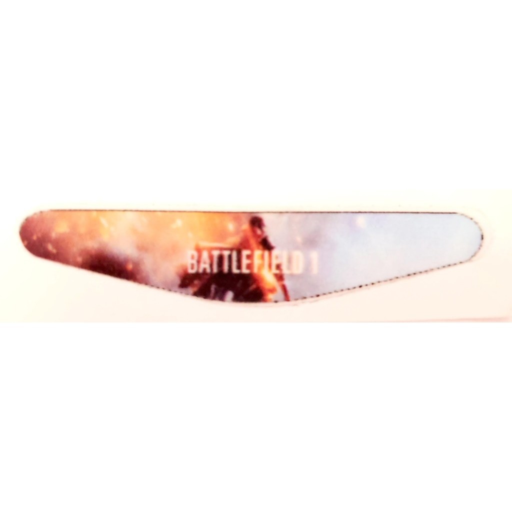 Adesivo Skin para LED do Controle PS4 Battlefield 1 BF1