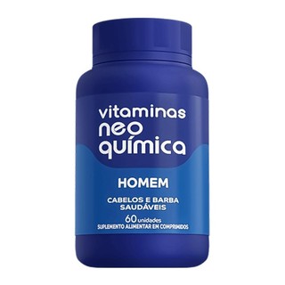 VITAMINAS NEO QUÍMICA HOMEM COM 60 COMPRIMIDOS em Oferta na Shopee