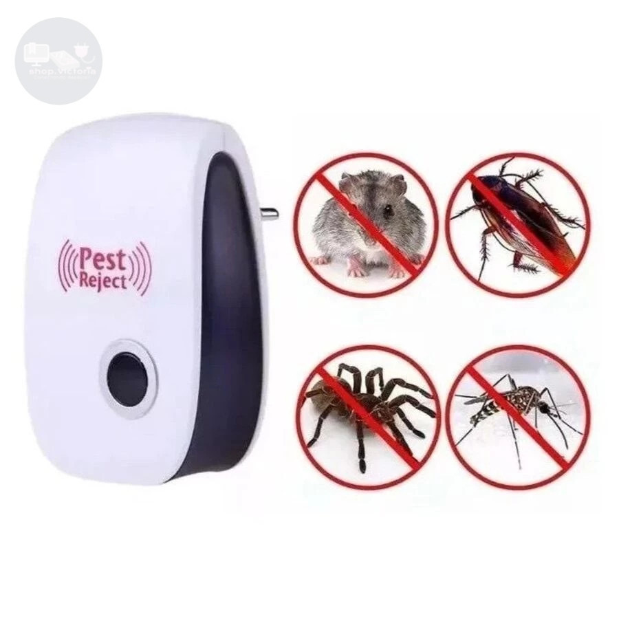 Repelente Eletrônico Ultrassônico Mosca Pernilongos Baratas Morcegos repele e Espanta Ratos bivolt em Oferta na Shopee