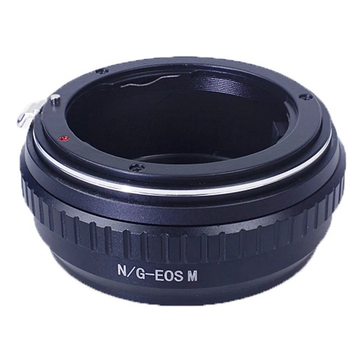 Anel Adaptador Lente Nikon Ai F G Ng-eosm Canon Eos M M6 M50