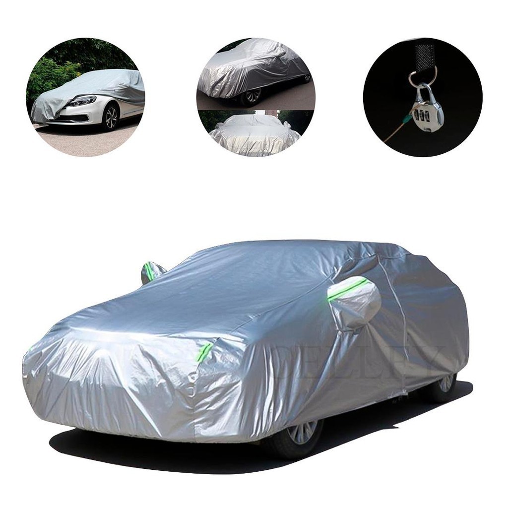 Capa Protetora Automotiva Sol Chuva Impermeável com Cadeado