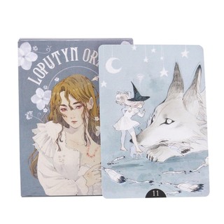 Cartas Loputyn Oracle De Tarô Para Iniciantes Novas Bruxas Modernas Conjunto De 36 Folhas Jogos De Adolescentes Jogo Familiares Inglês Completo fitshobr