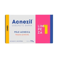 Acnezil Sabonete em barra 70 Gr Pele Acneica