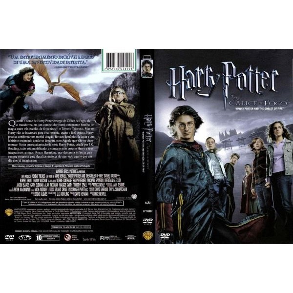 HARRY POTTER E O CÁLICE DE FOGO editora Mike Newell