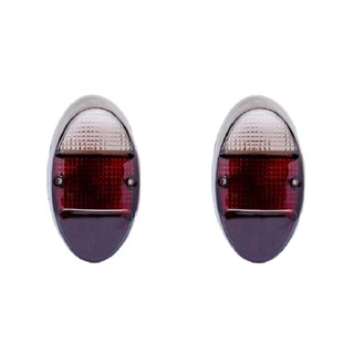 Par Lente Lanterna Traseira Fusca 1200 1962 1963 1964 1965 1966 Fusca 1300 1967 1968 1969 1970 1971 1972 1973 1974 1975 1976 1977 1978 1979 1980 1981 1982 Fumê em Oferta na Shopee