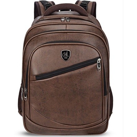 Mochila Bolsa de Couro Executiva Notebook Masculina Feminina Grande Reforçada Trabalho Faculdade Mala De Mão
