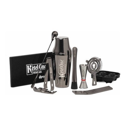 Kit Coqueteleira Bartender Drink Ketel One 17 Peças Premium Luxo