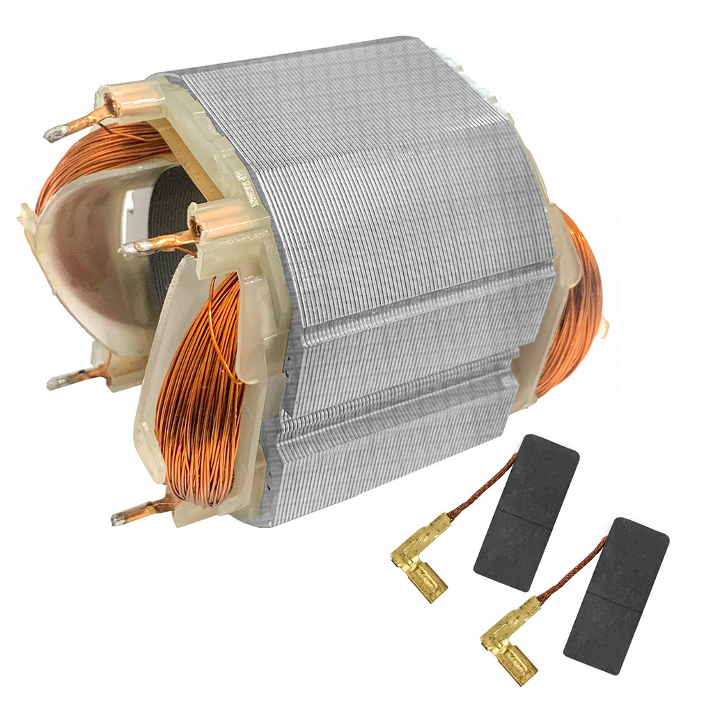 Gbh 2-24d 220 Volts Estator Carvão Para Martelo Perfurador 11253new em Oferta na Shopee