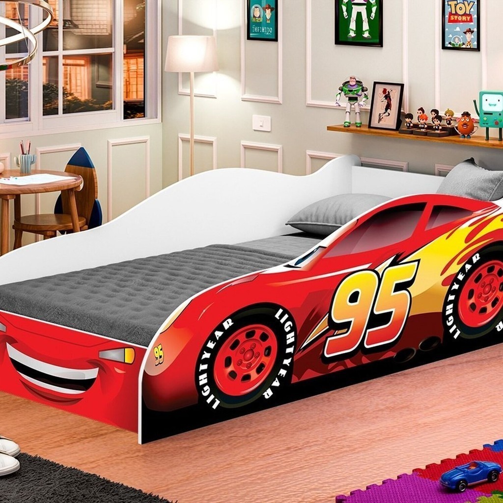 Cama Carro 95 Infantil para Meninos - Home & Living