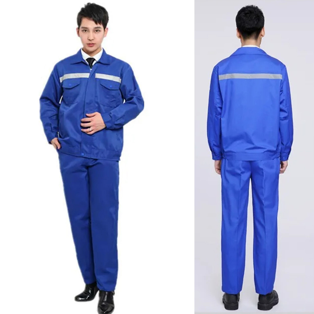 Conjunto Uniforme EPI Segurança Do Trabalho Profissional Faixa Refletiva Operario Construção Civil Mecanico Eletricista Serviço Obra