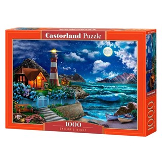 Puzzle 1000 peças Noite no Oceano - Imp. Castorland em Oferta na Shopee