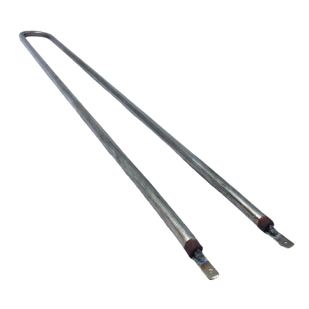 Resistência Elétrica em U Aço Inox 304 175W 220V 520mm para Estufa de Salgado Balcão Térmico
