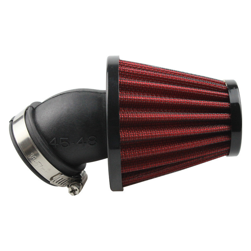 Filtro de Ar Esportivo duplo fluxo SEM ABRAÇADEIRA Bocal medidas Universal acessório Carro Turbo em Oferta na Shopee