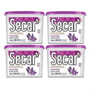 Kit 4un Antimofo Secar 180g - Desumidificador, Guarda Roupa, Closet em Oferta na Shopee