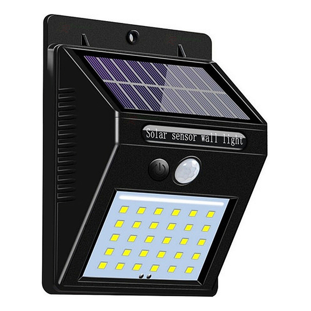 Arandela Recarregavel Solar Sensor 30led Lky0030-2 Luatek