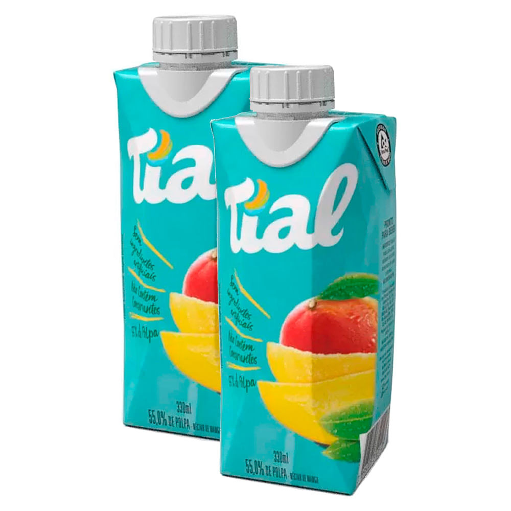 Kit 2 Suco Tial Manga 330ml - Food & Beverages
