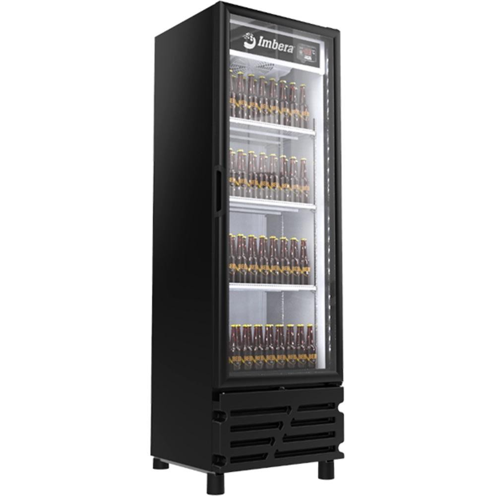 Cervejeira Imbera 485 Litros Porta de Vidro Preto CCV315 - 220V - Home Appliances
