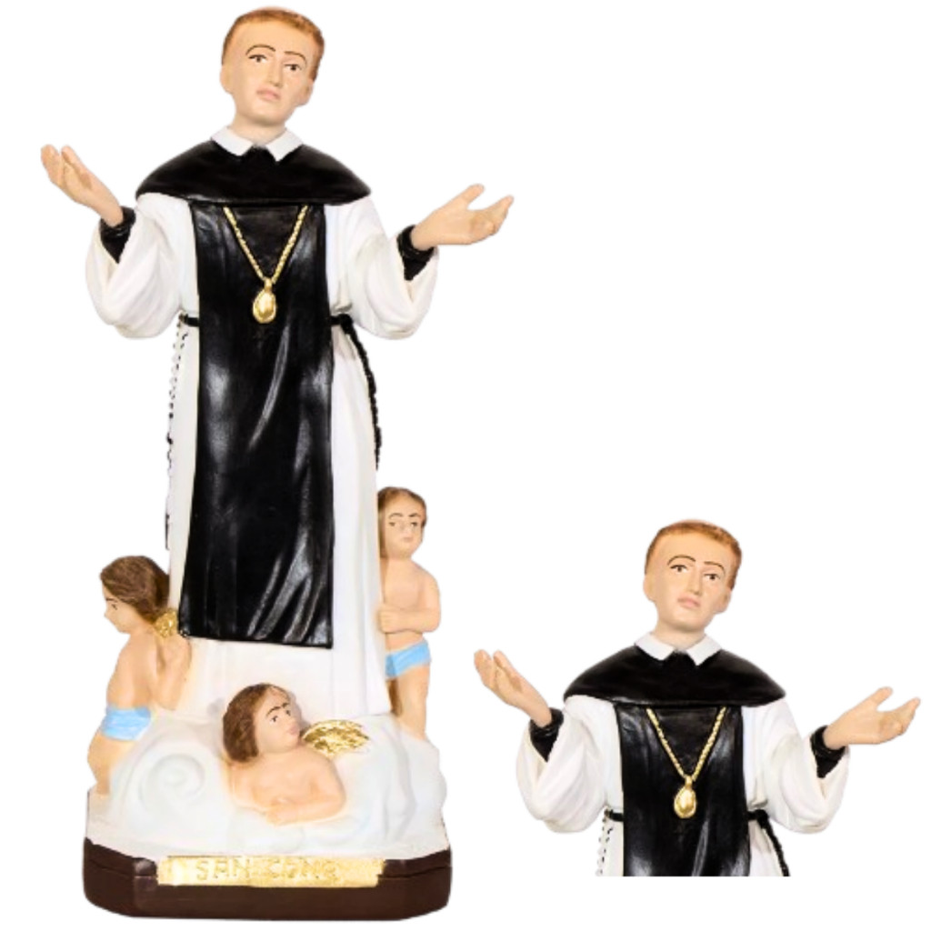 Imagem San Cono O Santo das Loterias e Jogos São Cono 23cm Maos de Resina em Oferta na Shopee