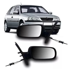 Par Retrovisor Gol Parati Saveiro G3 G4 2 Portas C/ Controle