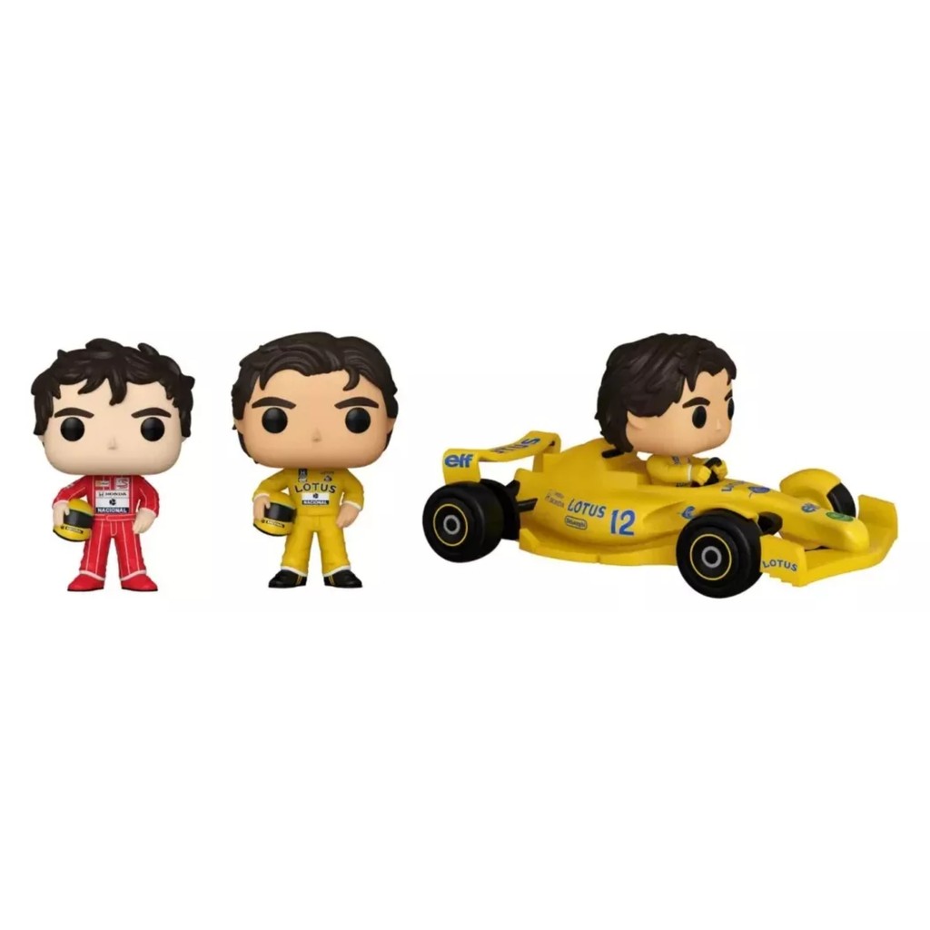 Coleção Ayrton Senna Original Funko Pop! Racing Lotus e McLaren Colecionável Brinquedo Vinil em Oferta na Shopee