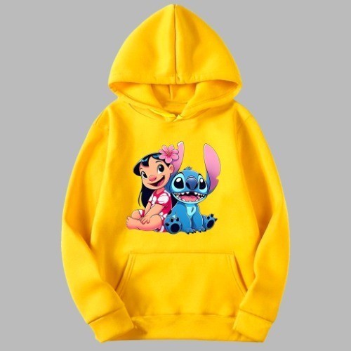 Blusa  Moletom capuz  Adulto Feminina Stitch Sorvete tendência America ,inverno preesentear namorada ,esposa e amiga