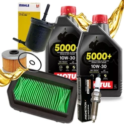 Kit Revisão Cb 300f Twister 2023-2025 Motul 5000+ 10w30 Filtros e Vela Iridium