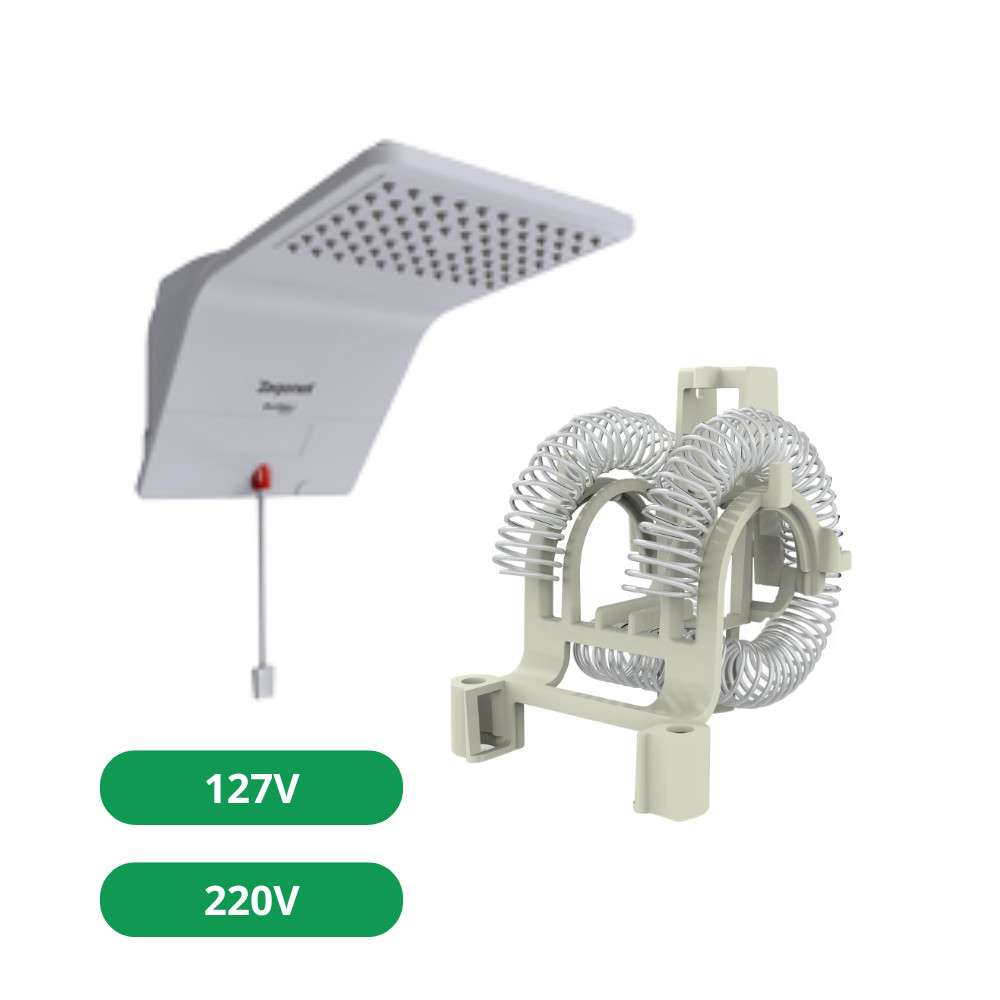 Resistência para Ducha Ducali Zagonel Original Chuveiro Eletrônico 127v 5500w 220v 7500w