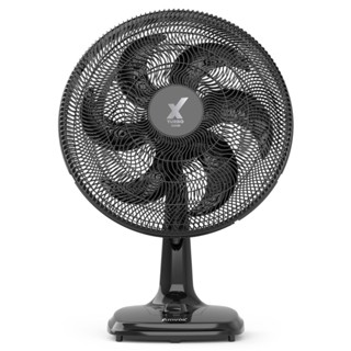 Ventilador de Mesa Amvox 50cm AMV 4126 Turbo 6 Pás 3 Velocidades 130W Black em Oferta na Shopee
