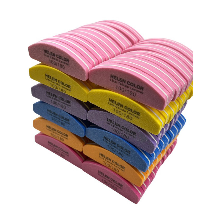 KIT 20 LIXAS MINI BUFFER SIOUX OU LISA Helen Color