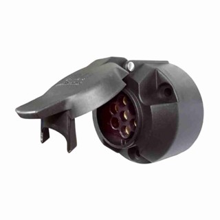 Tomada de Engate Fêmea (Fixa) - Nylon com 7 Polos - DNI 8375 em Oferta na Shopee